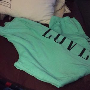 Pink brand joggers/sweatpants